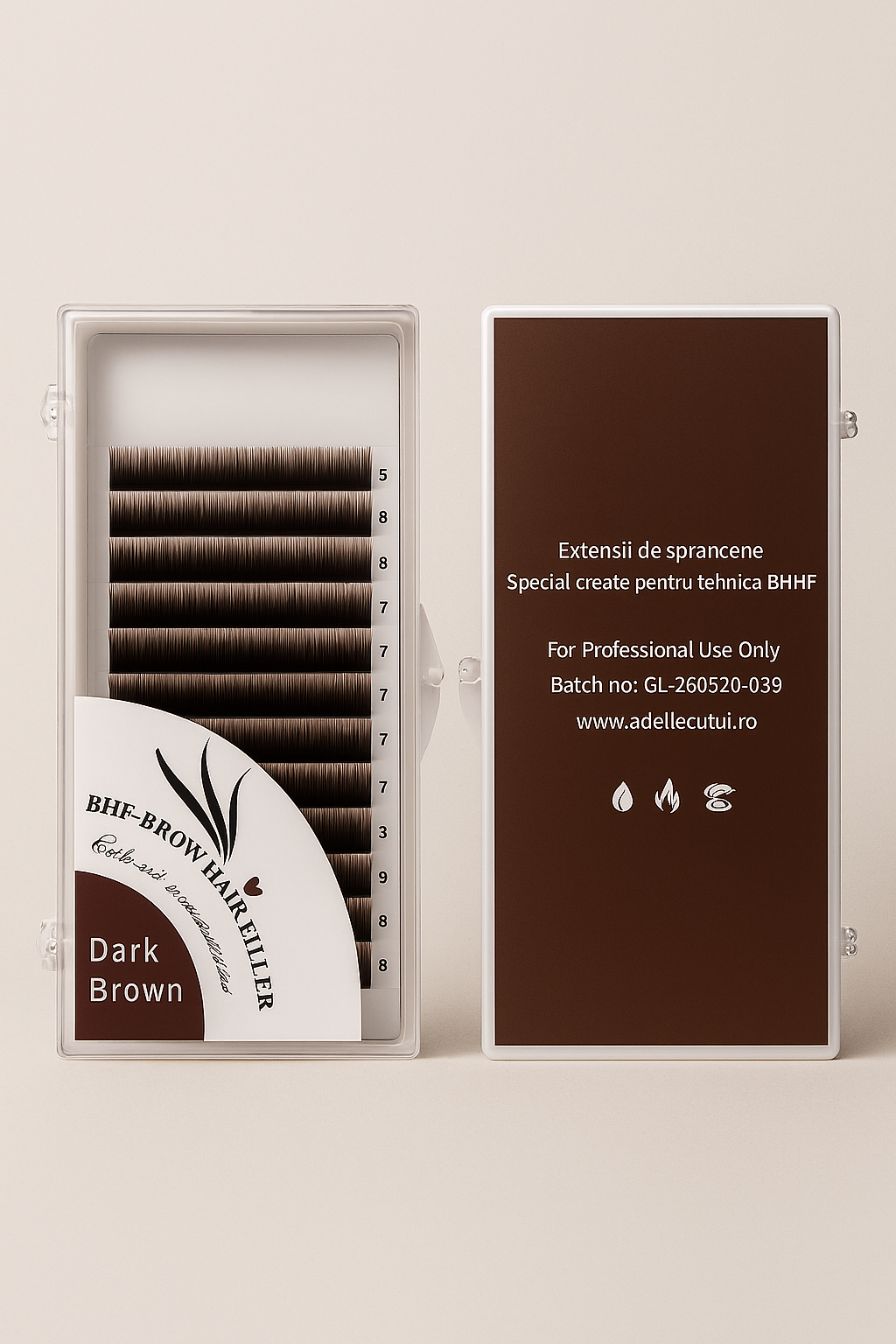 Set Extensii Sprâncene SHORT